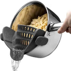 Adjustable Silicone Clip-On Strainer
