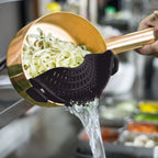 Adjustable Silicone Clip-On Strainer